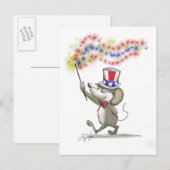 Carte postale du 4 juillet de Moe (Devant / Derrière)