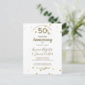Carte postale du 50e anniversaire en or  (Debout devant)
