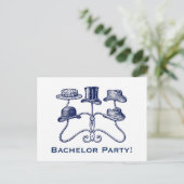 Carte postale du Bachelor Party (Debout devant)