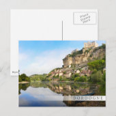 Carte postale du bar Dordogne et Beynac-et-Cazenac (Devant / Derrière)