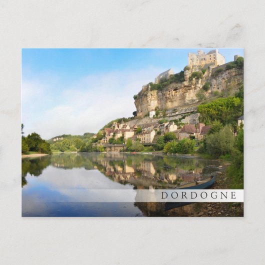 Carte postale du bar Dordogne et Beynac-et-Cazenac (Devant)