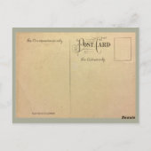 Carte postale du bâtiment de la capitale de l'État (Dos)