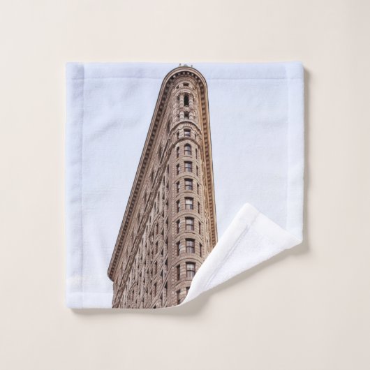 Carte postale du bâtiment Flatiron (Gant de toilette)