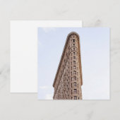 Carte postale du bâtiment Flatiron (Devant / Derrière)