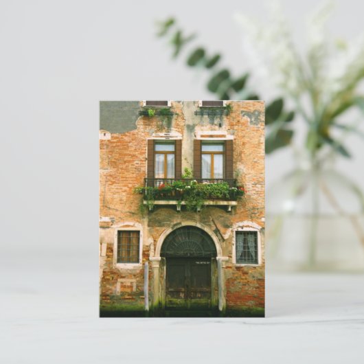 Carte postale du bâtiment vénitien (Debout devant)