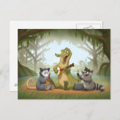 Carte postale du Bayou Jug Band (Devant / Derrière)