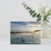 Carte postale du Blue Lagoon Islande (Debout devant)
