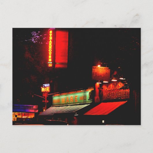 Carte Postale Du boeuf ou du poisson ? (Devant)