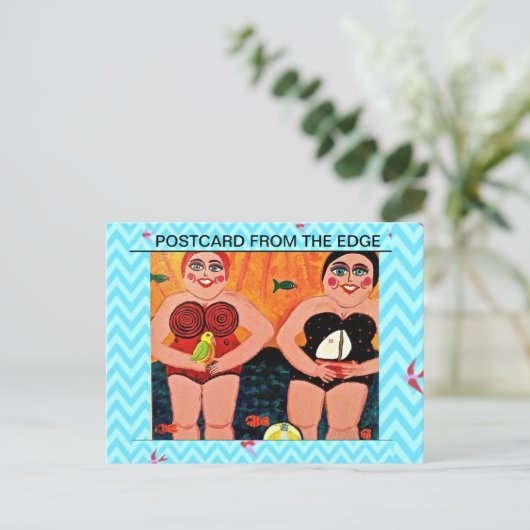 CARTE POSTALE DU BORD (Debout devant)