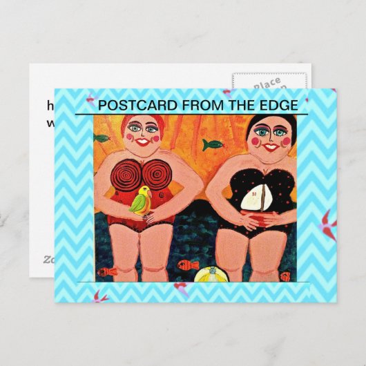 CARTE POSTALE DU BORD (Devant / Derrière)