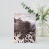 Carte postale du boulevard des Capucines (Debout devant)