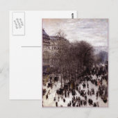 Carte postale du boulevard des Capucines (Devant / Derrière)