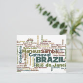 Carte postale du BRÉSIL (Debout devant)