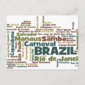 Carte postale du BRÉSIL (Devant)