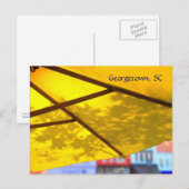 Carte postale du café Georgetown Front Street (Devant / Derrière)