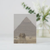 Carte postale du Caire Égypte Pyramide/Sphynx (Debout devant)