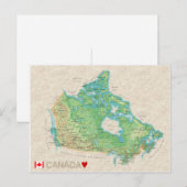 CARTE POSTALE DU Canada (Devant / Derrière)