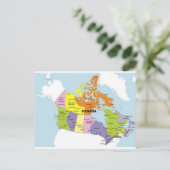 Carte postale du Canada   (Debout devant)