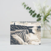 Carte postale du Canada vintage Niagara Falls (Debout devant)