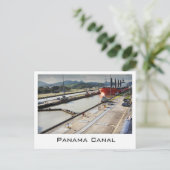 Carte postale du canal de Panama (Debout devant)