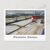 Carte postale du canal de Panama (Devant)