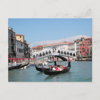 Carte postale du canal de Venise