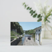 Carte postale du canal Erie (Debout devant)