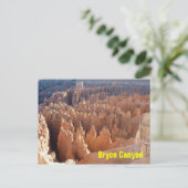 Carte postale du canyon Bryce (Debout devant)