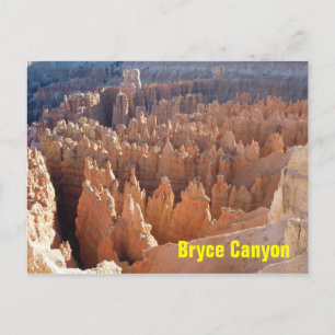 Carte postale du canyon Bryce