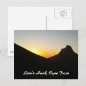 Carte postale du Cap (Devant / Derrière)
