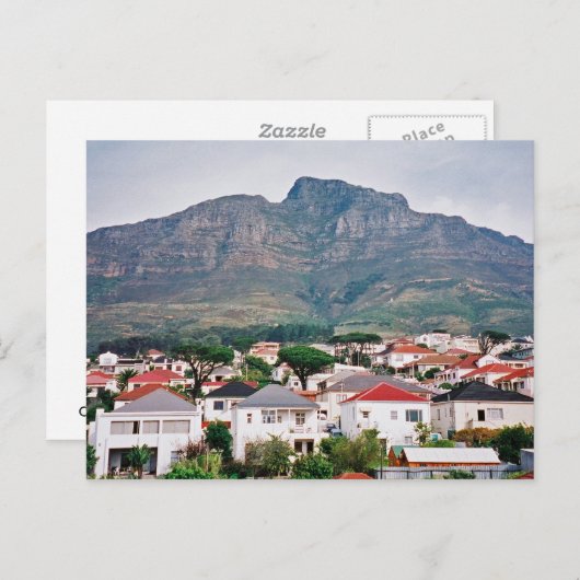 Carte postale du Cap (Devant / Derrière)