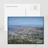 Carte postale du Cap - Afrique du Sud (Devant / Derrière)