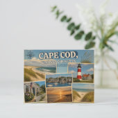 Carte postale du Cap Cod, Mass. (Debout devant)