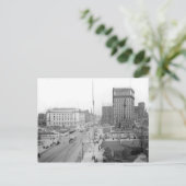 Carte postale du Carré public Cleveland Ohio 1906 (Debout devant)