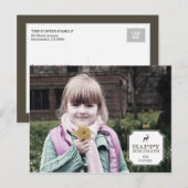 Carte postale du Carte photo de Noël (Devant / Derrière)