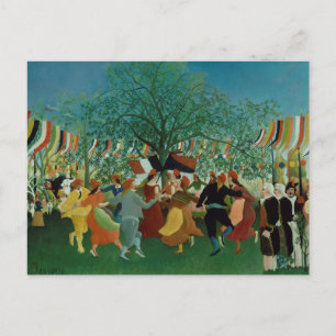 Carte postale du centenaire d'Henri Rousseau