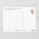 CARTE Postale DU CENTRE D'ATTENTION (Dos)