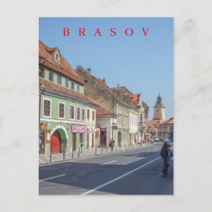 Carte postale du centre-ville de Brasov
