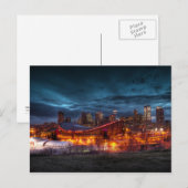 Carte postale du centre-ville de Calgary (Devant / Derrière)