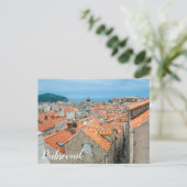 Carte postale du centre-ville de Dubrovnik (Debout devant)