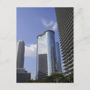 Carte postale du centre-ville de Houston