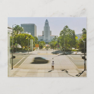 Carte postale du centre-ville de Los Angeles, Cali