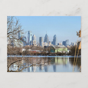 Carte postale du centre-ville de Philadelphie
