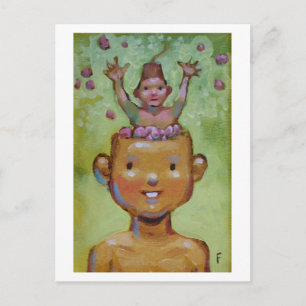 Carte postale du cerveau