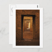 Carte postale du Chaco Doorways (Devant / Derrière)