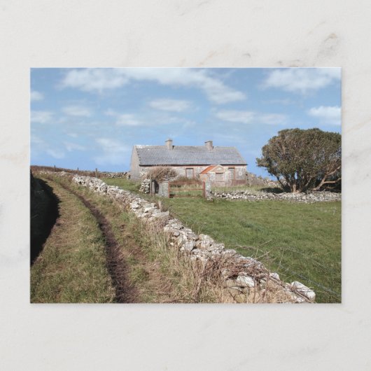 carte postale du chalet abandonné (Devant)