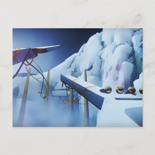 Carte postale du champ de bataille des odeurs (Devant)
