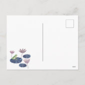 Carte postale du changement d'adresse de la grenou (Dos)