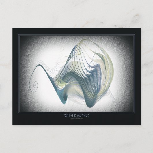 Carte postale du chant de baleine (Devant)