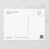 Carte postale du chantier naval royal des Bermudes (Dos)